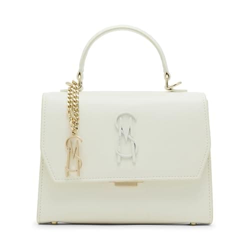 Image of Steve Madden Lattuca Top Handle Crossbody, White, One size