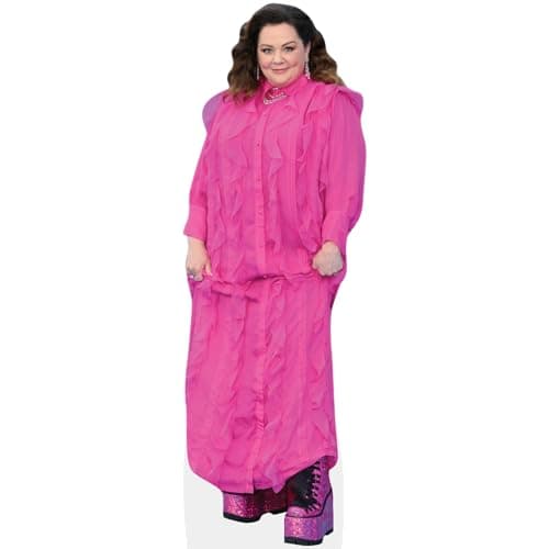 Image of Melissa McCarthy (Pink Dress) Mini Size Cutout
