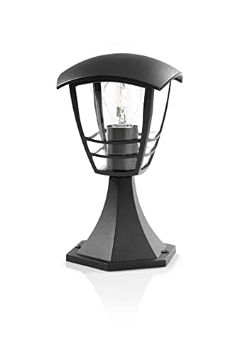 Image of Philips myGarden Creek Outdoor Pedestal Black (Requires 1 x 60 W E27 Bulb)