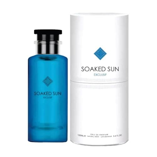 Image of Sapphire’s choice - Soaked Sun Exclusif Eau De Parfum for Men and Women 100ml | Lemon and Orange Fragrance | Soaked Sun Perfume Made in Dubai