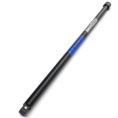 Image of KIRXST 1/2" Drive Impact Socket Extension Bar, Extension Bar 600 mm, CR-V Steel Wrench Extender for Manual Pneumatic Torque Wrench