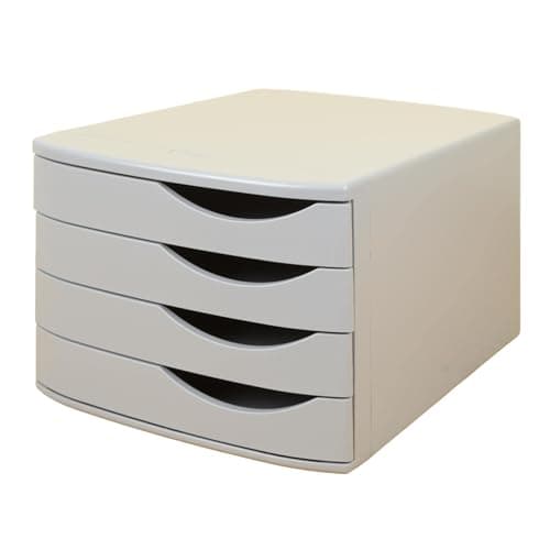 Image of Jalema Desktop Drawer Set, Grey, 375 x 300 x 216 mm