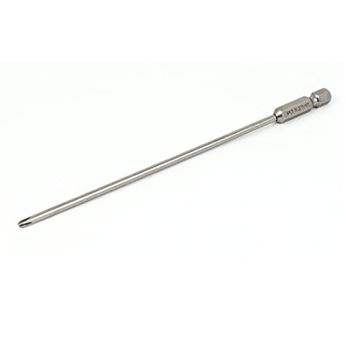 Image of sourcingmap 150mm Long Hex Shank 3mm Tip PH1 Magnetic Phillips Screwdriver Bit