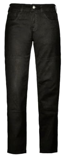 Image of RKsports New Ladies Motorcycle Motorbike Denim Stretch Jeans in Protective Lining (UK, Numeric, 20, Regular, Regular, Black)