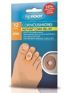 Image of Profoot Corn Cushions Relief From Painful Corns Soft Cusioning Foam Brand New Pack Of 2