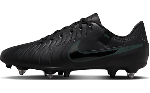 Image of Nike Men Legend 10 Academy Sg-Pro Ac Football Shoe, Black/Black/Deep Jungle, 6