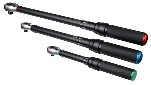 Image of Sealey Micrometer Style Torque Wrench Set 3pc – Premier Black - STW900SETB