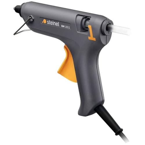 Image of Steinel GlueMatic 1011 Glue Gun, Including 11 mm Hot Melt Glue Sticks, 2 m Cable, Ideal for Repairs and DIY