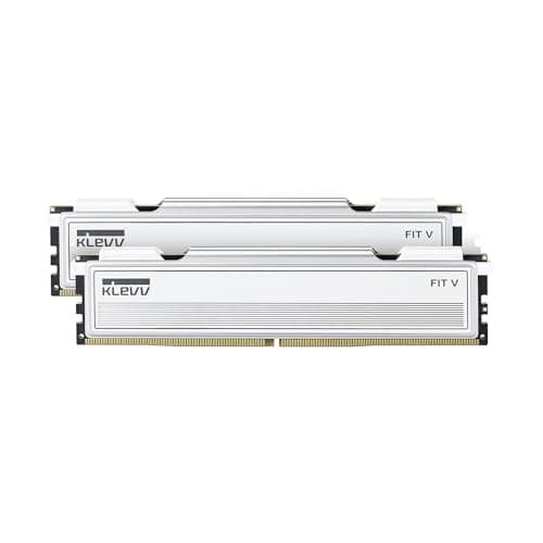 Image of KLEVV FIT V DDR5 32GB (2x 16GB) 6000MH/z CL30 Gaming Memory RAM Kit XMP 3.0 Non-RGB High Performance Overclocking 30-36-36-76