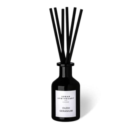 Image of Urban Apothecary London Signature Diffuser - Natural Fragrance, Up To 12 Weeks Scent, 200ml (Oudh Geranium)