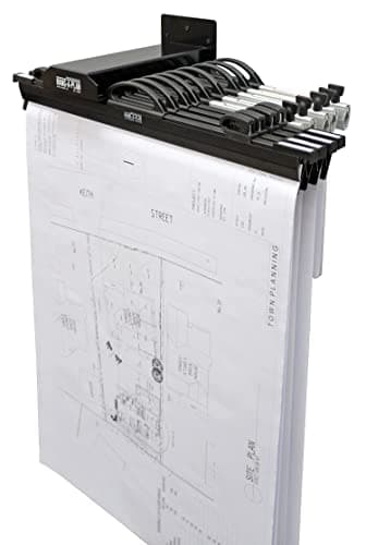 Image of Arnos Hang-A-Plan A1 Quickfile Binder & Wall Rack Bundle - Large
