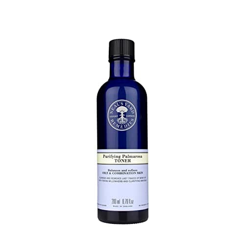 Image of Neal's Yard Remedies Purifying Palmarosa Toner, Primes Face, Cleanses Skin, Vegan & Cruelty-Free, 200ml