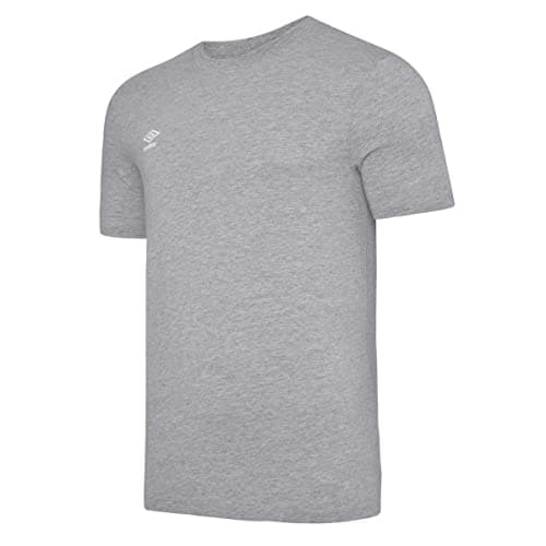 Image of Umbro Club Leisure Men's T-Shirt, Light Grey Marl, 3XL