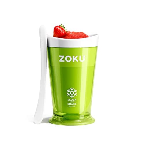 Image of Zoku ZK113-GN Slush and Shake Maker, Green Slushy, Plastic,