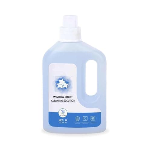 Image of 1L Window Cleaner Solution Compatible with ECOVACS Winbot W1 Pro/W2 Pro Omni/Winbot Mini - High-Efficiency Glass Cleaning Liquid for Window Cleaning Robots(1pcs)