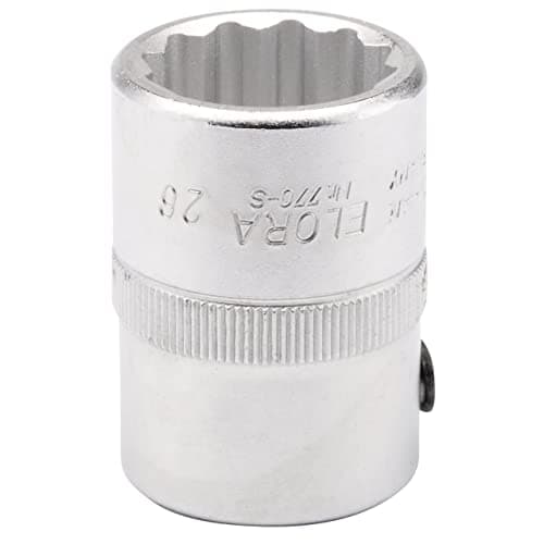 Image of Draper 749 Elora Bi-Hexagon Socket, 3/4" Square Drive, 26mm