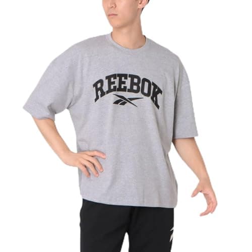 Image of Reebok Men's Paul SS Tee Shirt, Light Grey Marl, S
