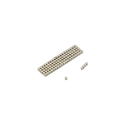 Image of N42 Neodymium Magnet for Arts, Crafts, Model Making, DIY, Hobbies, Office and Home - 1mm dia x 1mm thick - 0.025kg Pull - Pack of 100