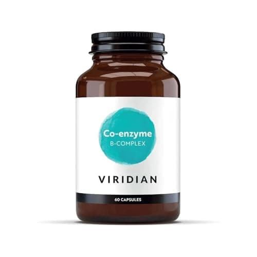 Image of Viridian - Co-Enzyme B Complex - 60 Capsules | B Vitamins in Methylated & Phosphorylated Forms | Vitamins B1, B2, B3, B5, B6 & B12 | Reduce Tiredness & Fatigue | Nutritionist Formulated
