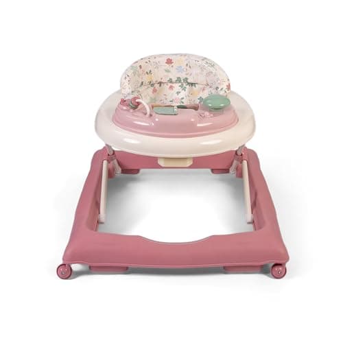 Image of Red Kite Baby Go Round Jive Electronic Walker with Interactive Musical Play Tray - Rose & Ivy