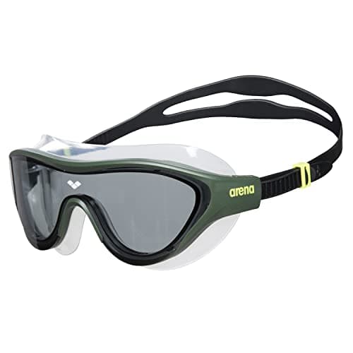 Image of Arena The One Goggle Smoke-Deep Green-Black One Size