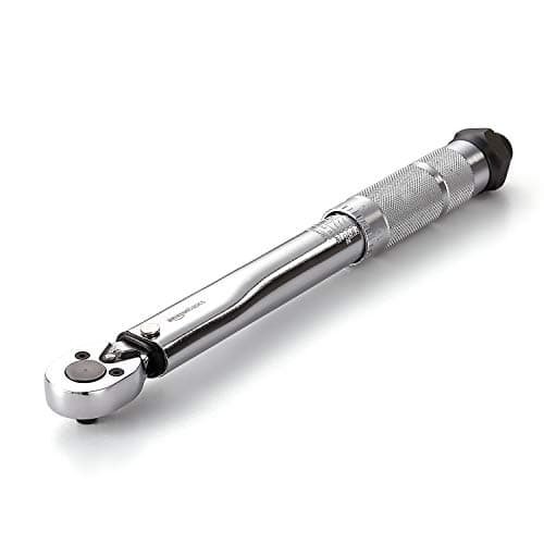 Image of Amazon Basics 1/4 Inch Drive Click Torque Wrench, 35-200 in.-lb, 3.95-22.5 Nm