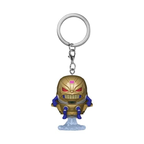 Image of Funko POP! Keychain Marvel: Ant-Man Quantumania - Modok - M.O.D.O.K. Novelty Keyring - Collectable Mini Figure - Stocking Filler - Gift Idea - Official Merchandise - Movies Fans - Backpack Decor