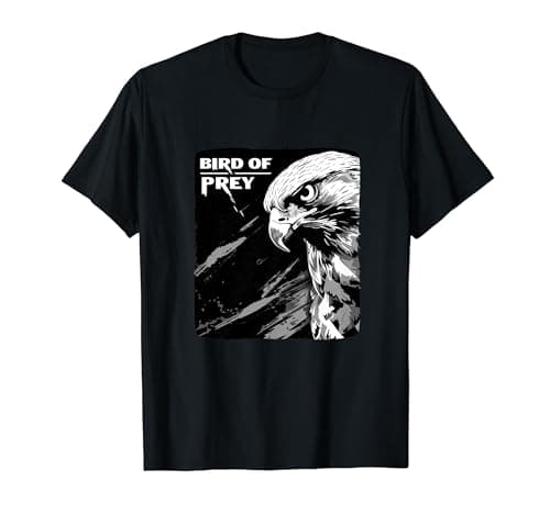 Image of Big Bird Face for Birds of Prey Lovers T-Shirt