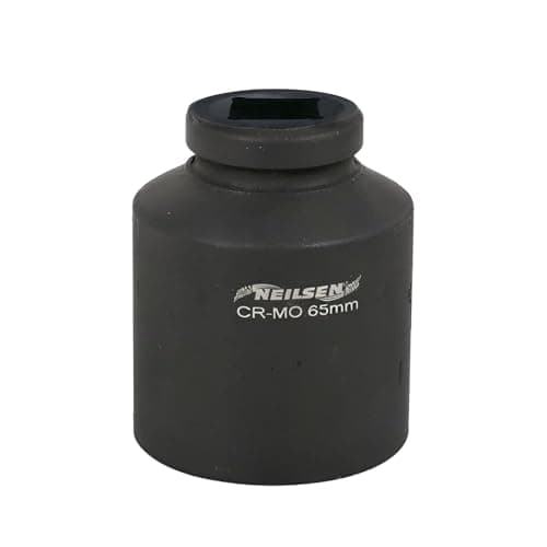 Image of Neilsen CT6567 1in Dr Deep Impact Socket 65mm - 6 Point Single Hex, Height 90mm