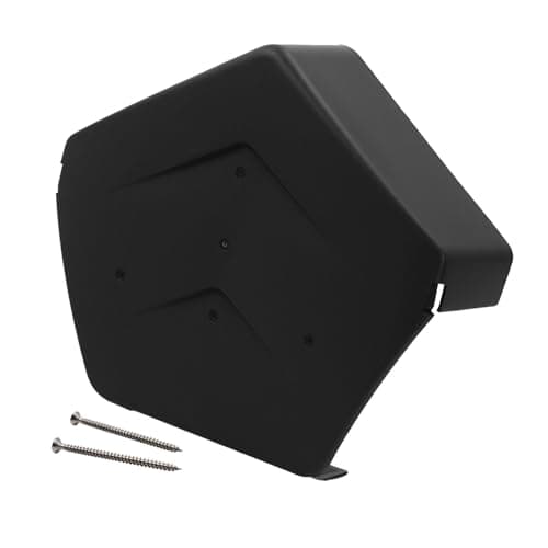 Image of SmartVerge Linear Dry Verge Ridge End Cap - Black (Angled)