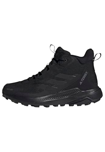 Image of adidas Women's Terrex Anylander Mid RAIN.RDY Hiking Shoes, Core Black/Core Black/Grey Four, 5.5 UK