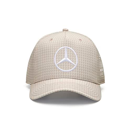Image of Mercedes AMG Petronas Formula One Team - 2023 Lewis Hamilton Driver Cap - Natural - Unisex - Size: One Size