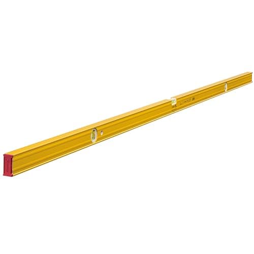 Image of Stabila 80 AS-2 Spirit Level 3 Vial 19176 200cm,Yellow