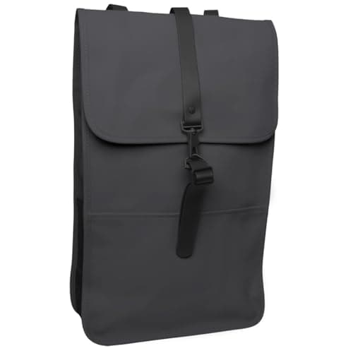 Image of RAINS Unisex Backpack, dark grey, M, Casual