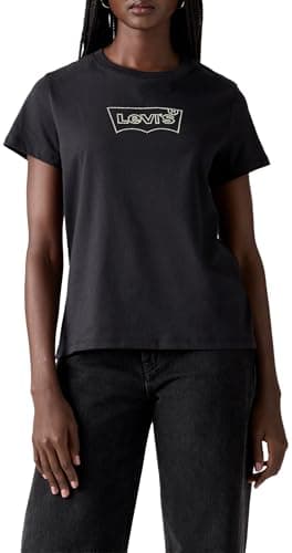 Image of Levi's The Perfect Tee Batwing Iridescent Rhine, Batwing Iridescent R, M