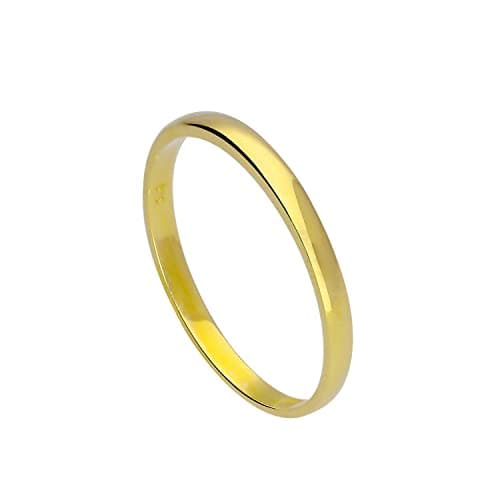 Image of jewellerybox 9ct Gold 2mm Wedding Band Ring Size N (Available I - U)