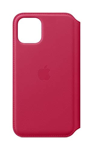 Image of iPhone 11 Pro Leather Folio - Raspberry