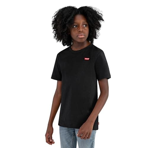 Image of Levi's Kids Batwing Chest Hit Boys, Black, 16 Years
