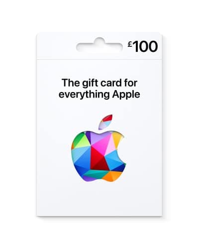 Image of Apple Gift Card (100GBP) - UK Redemption - Delivered by post