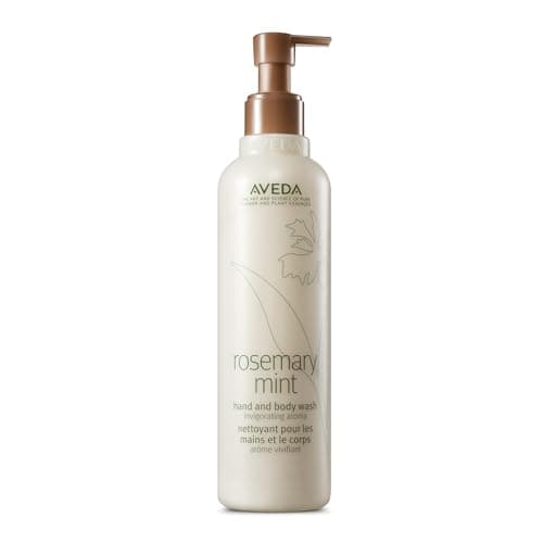 Image of Aveda Rosemary Mint Hand & Body Wash | Liquid Hand Soap and Body Wash | with Invigorating Aroma of Certified Organic Peppermint & Rosemary, 250ml