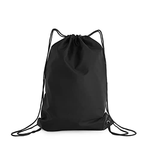 Image of adam & eesa® Unisex Drawstring Gym Bags - Personalised Waterproof Sack with Carry Handles for Mens & Womens - Kids PE Swimming School Bag - Ideal for Beach, Holidays, Shopping, Yoga (7.5L Capacity)