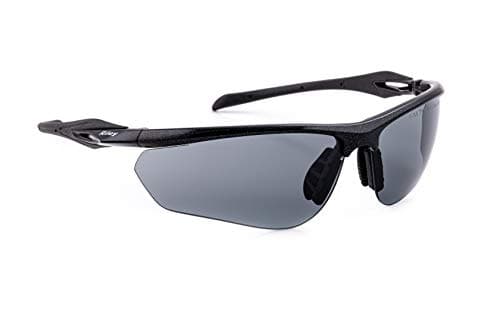 Image of Riley Cypher Safety Glasses – EN166 Certified, Anti-Fog & Anti-Scratch Polycarbonate Lenses, UV400, Lightweight 22g Sports Style Work Eye Protection – GREY