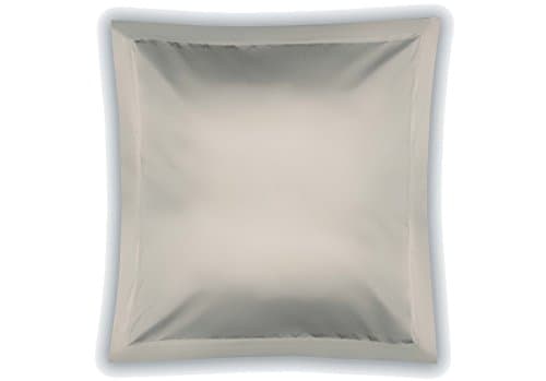 Image of Belledorm Pima Cotton Oxford Continental Pillowcase, 450 Thread Count (Platinum, Oxford Continental)