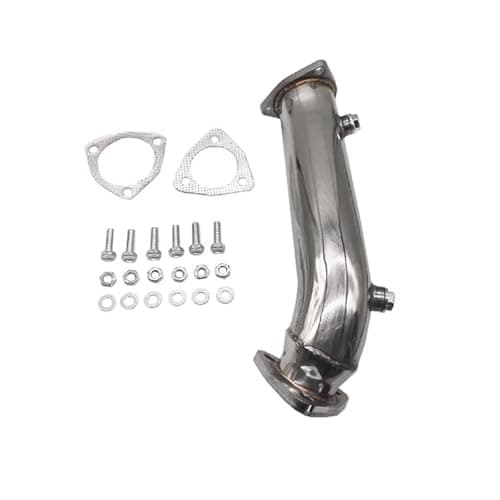 Image of Shuogoufeng store Compatible With Passat A4 1.8T 97-05 Exhaust Downpipe Stainless Steel Racing Turbo Replacement Part Manifolds