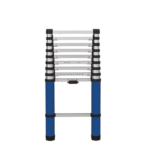 Image of Werner Telescopic Rung Space Extension Ladder 2.9m
