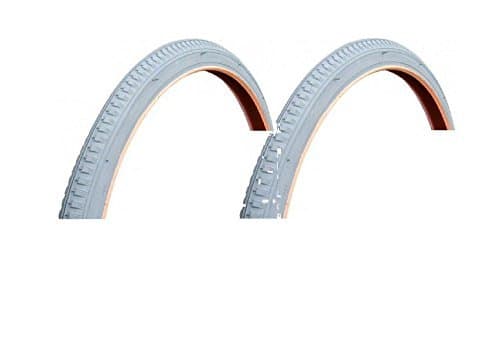 Image of 24 x 1 3/8 24x13/8 Grey Wheelchair Tyres 37-540 Pair