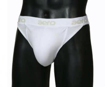 Image of Aero Groin Protector Briefs - Size M White