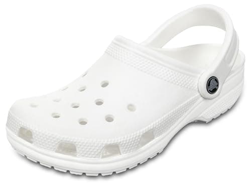 Image of Crocs Unisex Classic Clogs White Size 5 UK Men/ 6 UK Women