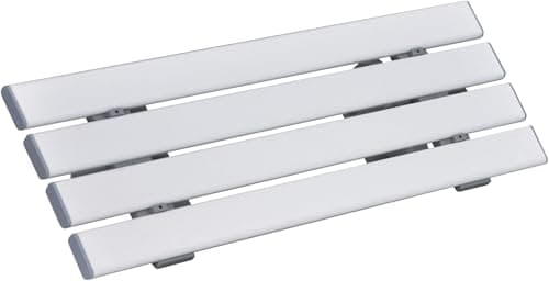 Image of Aidapt White Easy Clean Slatted Bath Board Bath Transfer Board 710mm (28") Bathroom Aid