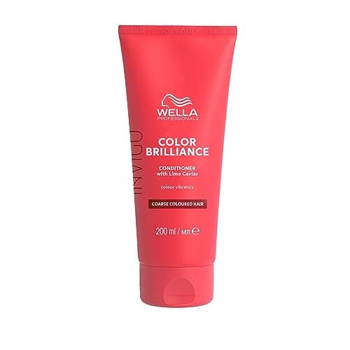 Image of Wella Professionals Invigo Color Brilliance Vibrant Color Conditioner - Boost Shine, Colour Vibrancy & Hair Colour Protection - Hair Care for Coarse Hair 250ml